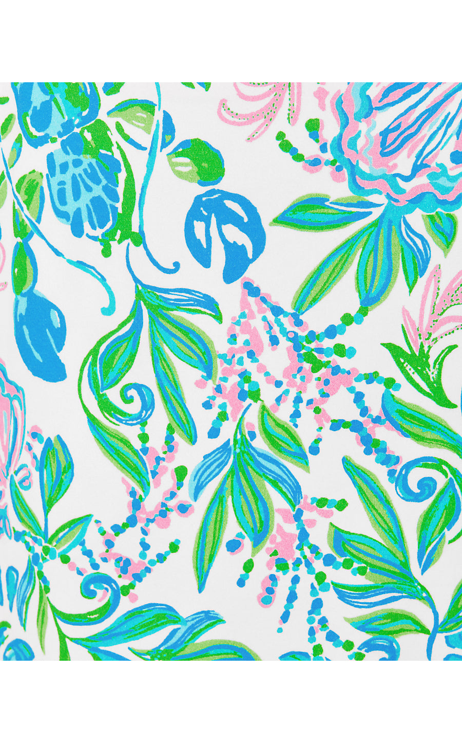 THE LILLY SHIFT, RESORT WHITE JUST A PINCH