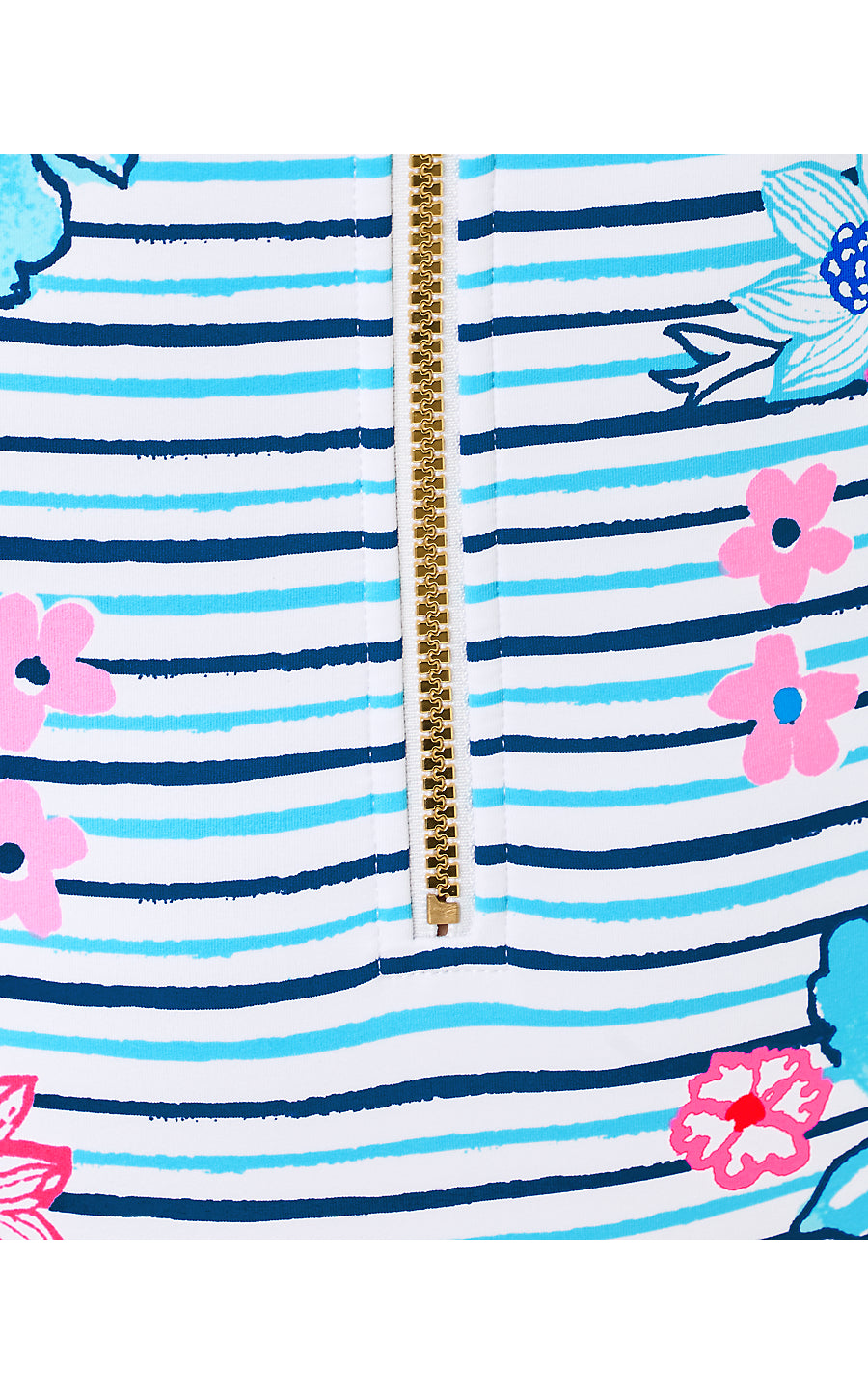 EMIL ONE PIECE, STARLIGHT NAVY GLORIOUS STRIPE ENGINEERED ONE PIECE