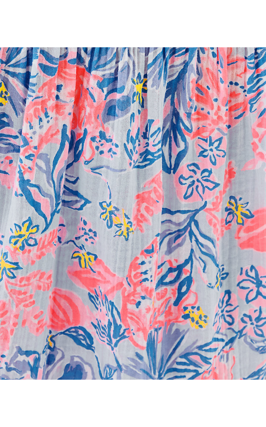 KIQUE LONG SLEEVE COVERUP, MULTI ELEPHANT SPLASH