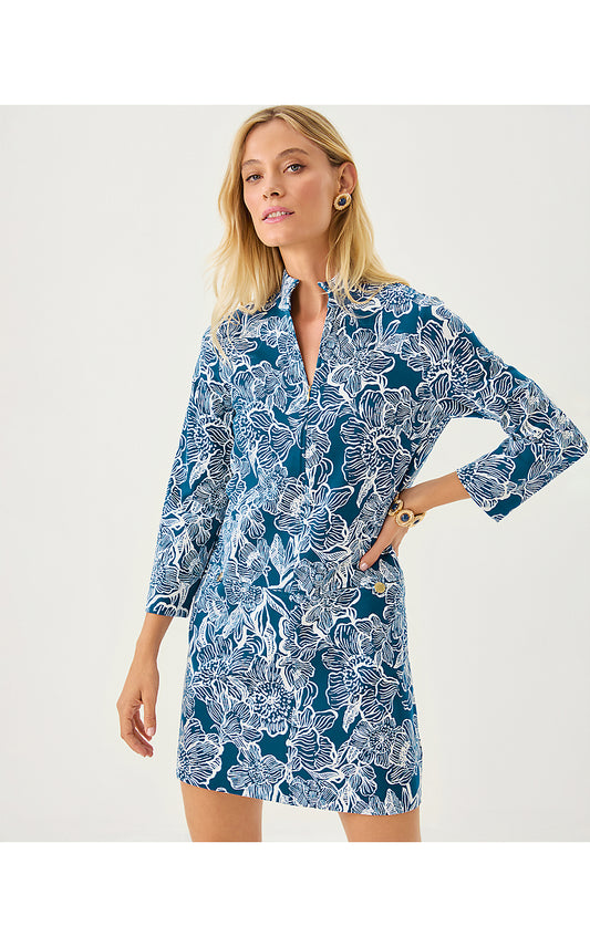 ROSIE DRESS, STARLIGHT NAVY UNFORGETTABLE