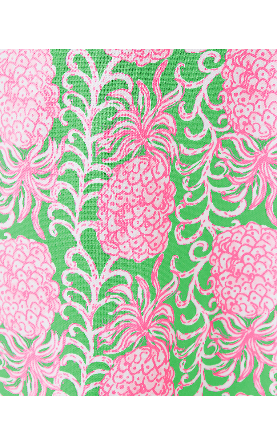 CAYO COSTA DRESS UPF 50+, FAUNA GREEN PARTY LIKE A PINEAPPLE