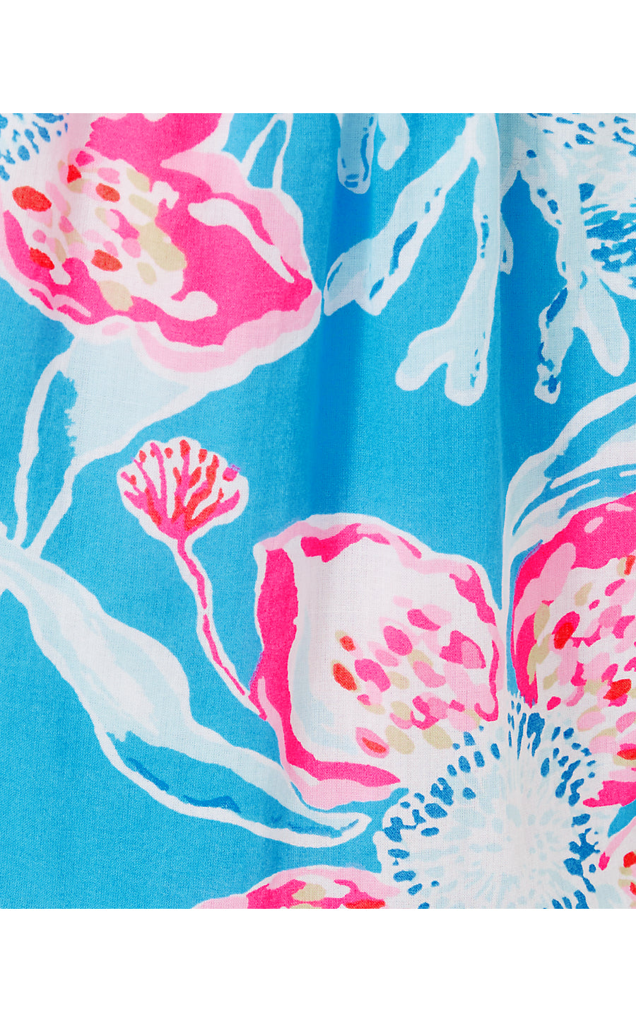 ALESSIA COTTON DRESS, MULTI BAHAMIAN RHAPSODY