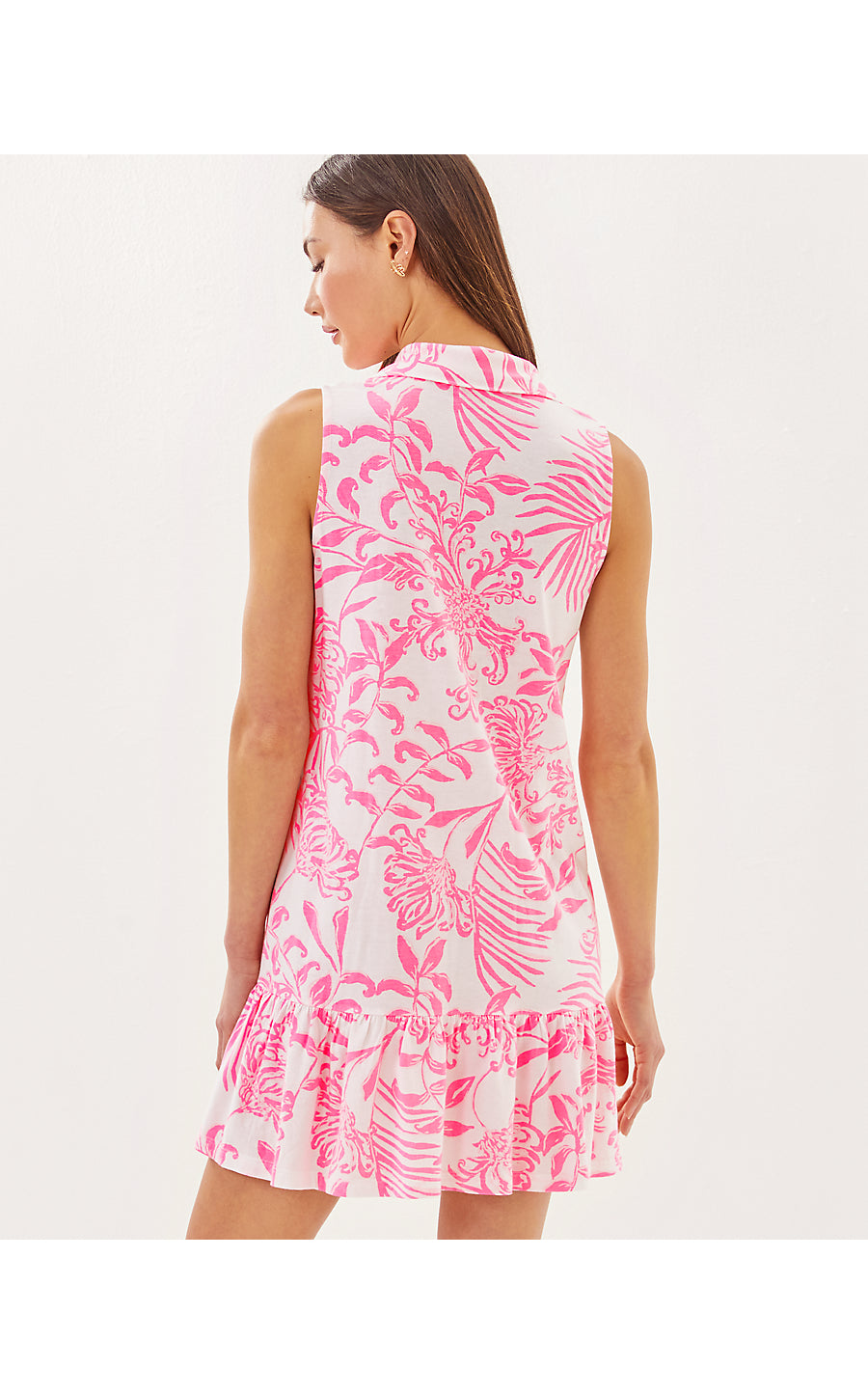RIEGAN DRESS, ROUSSEAU PINK GLISTEN IN THE SUN