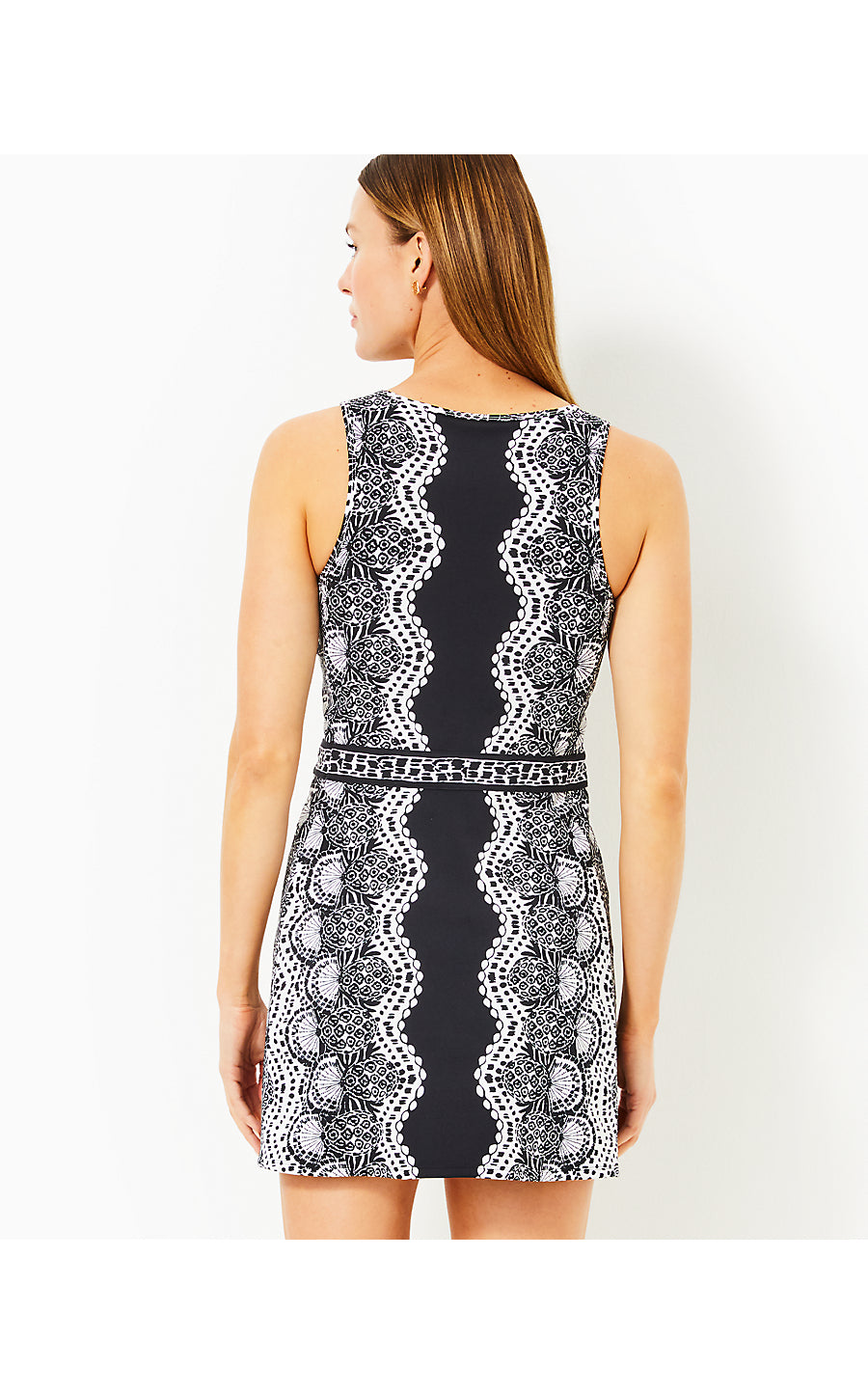 LEE ANNE ACTIVE DRESS UPF 50+, COCONUT PINEAPPLE PRINCESS ENGINEERED LUXLETIC DRESS