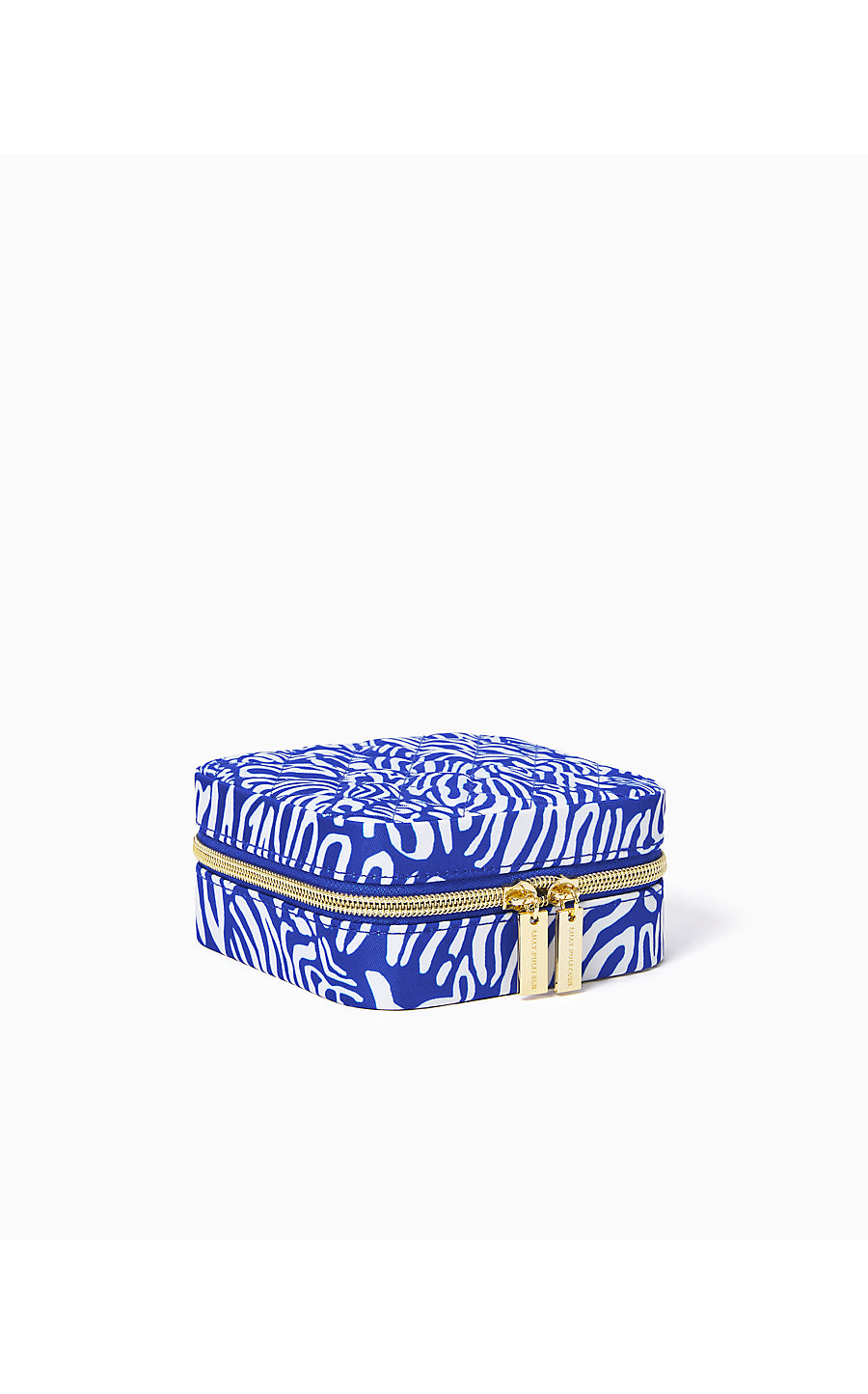 GWP JEWELRY CASE, MARTINIQUE BLUE ZEE BEBE ACCESSORIES SMALL