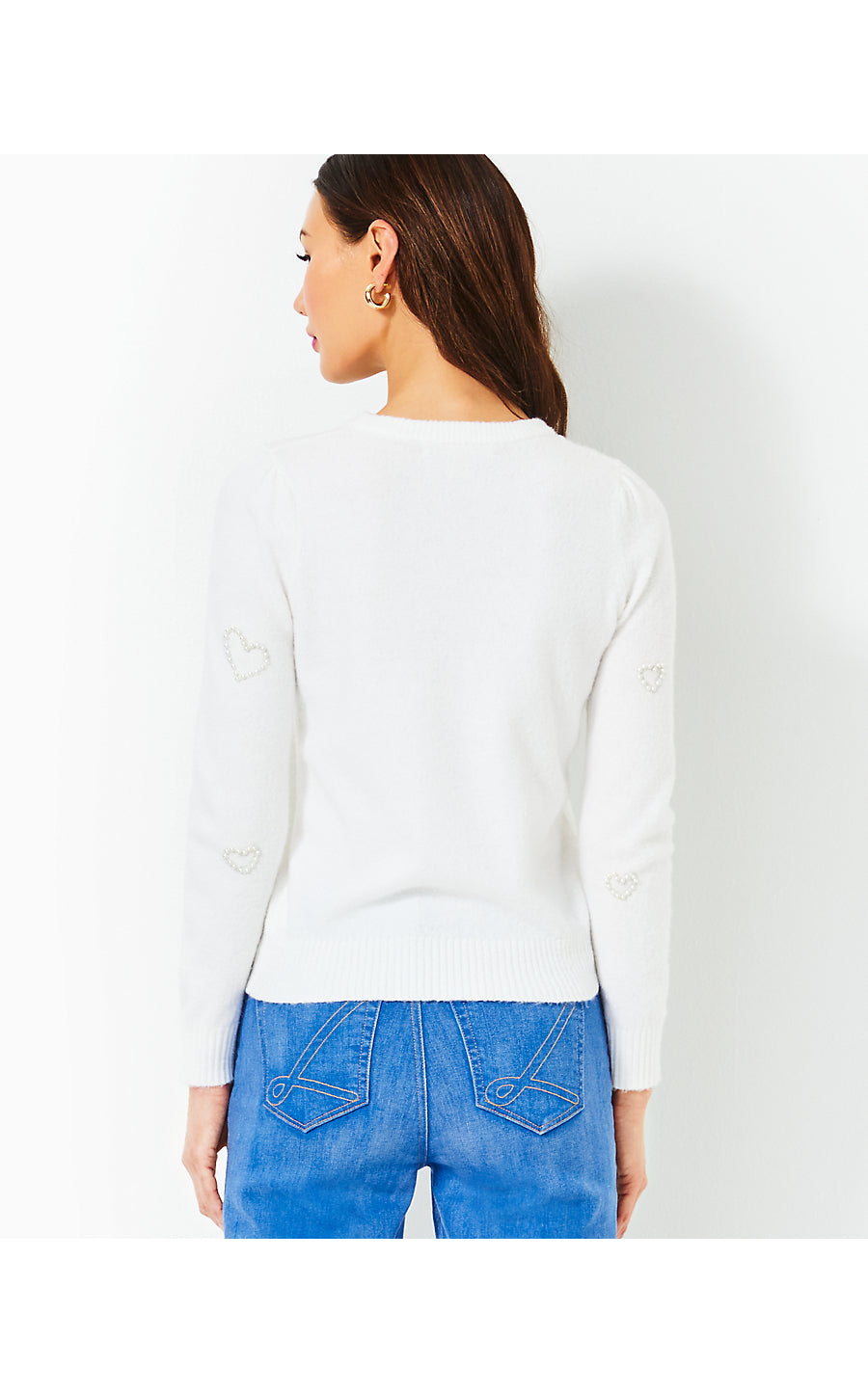 MANDIA SWEATER, RESORT WHITE PARTY HEARTS