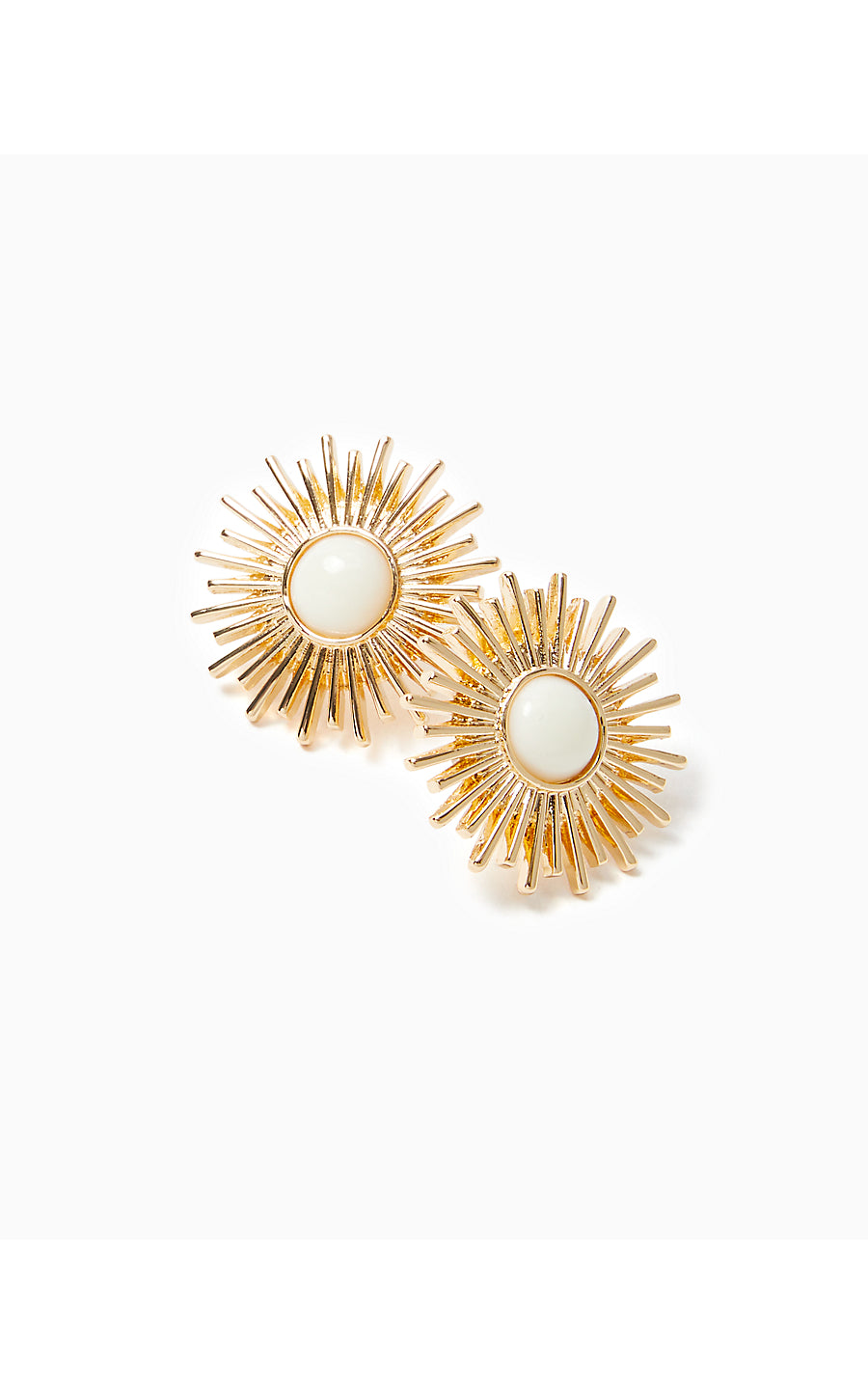 SUNSHINE JUNGLE EARRINGS, COCONUT