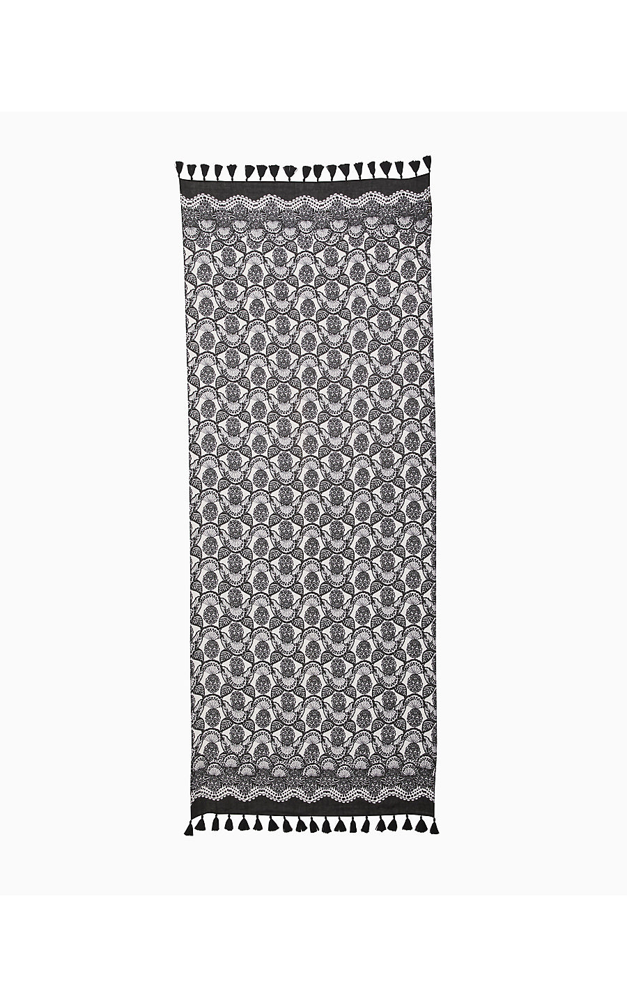 GWP RESORT SCARF, COCONUT PINEAPPLE PRINCESS ENGINEERED SCARF