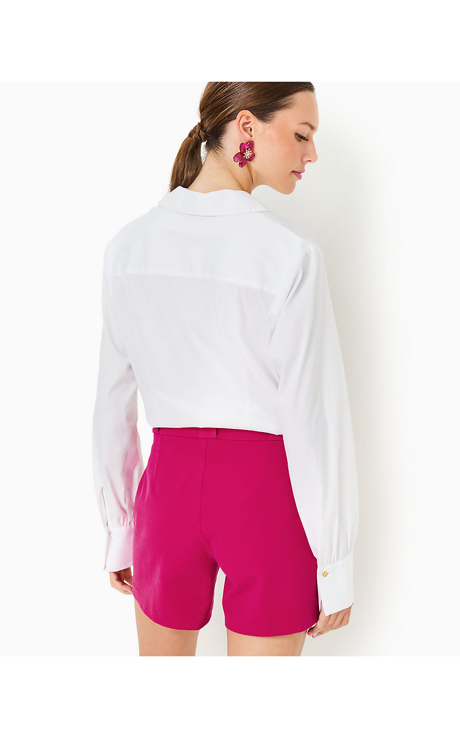 PARRISH HIGH RISE SHORT, MYSTIQUE PINK