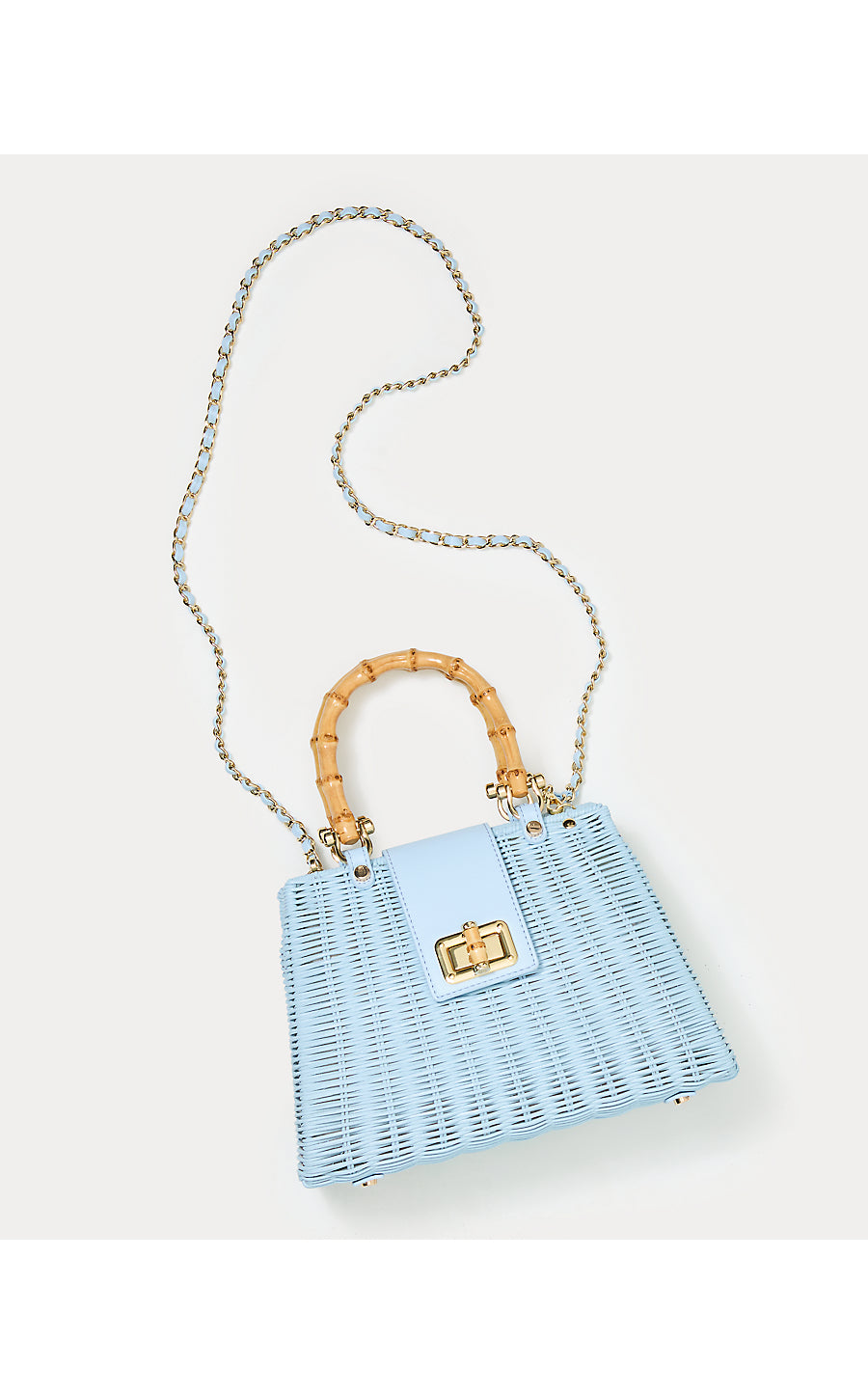LEENA TOP HANDLE BAG, BLUETTE