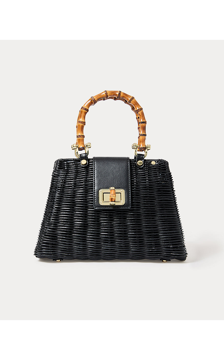 LEENA TOP HANDLE BAG, NOIR