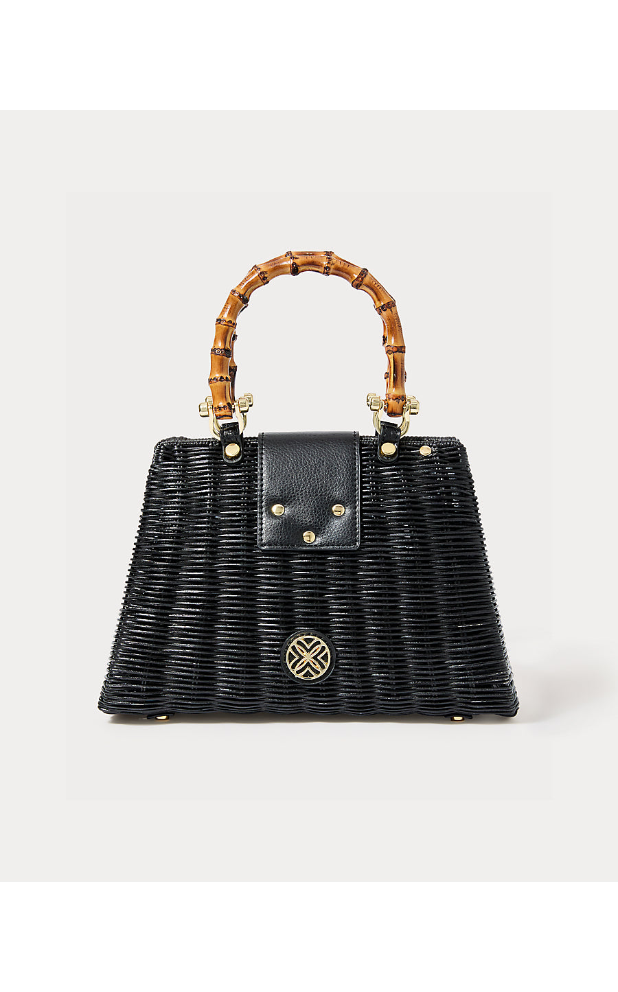 LEENA TOP HANDLE BAG, NOIR