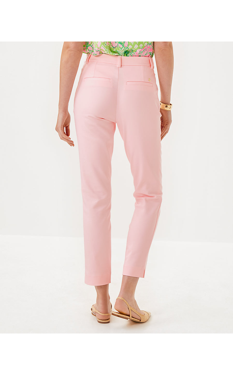 ANA HIGH RISE PANT, PINK MUSE
