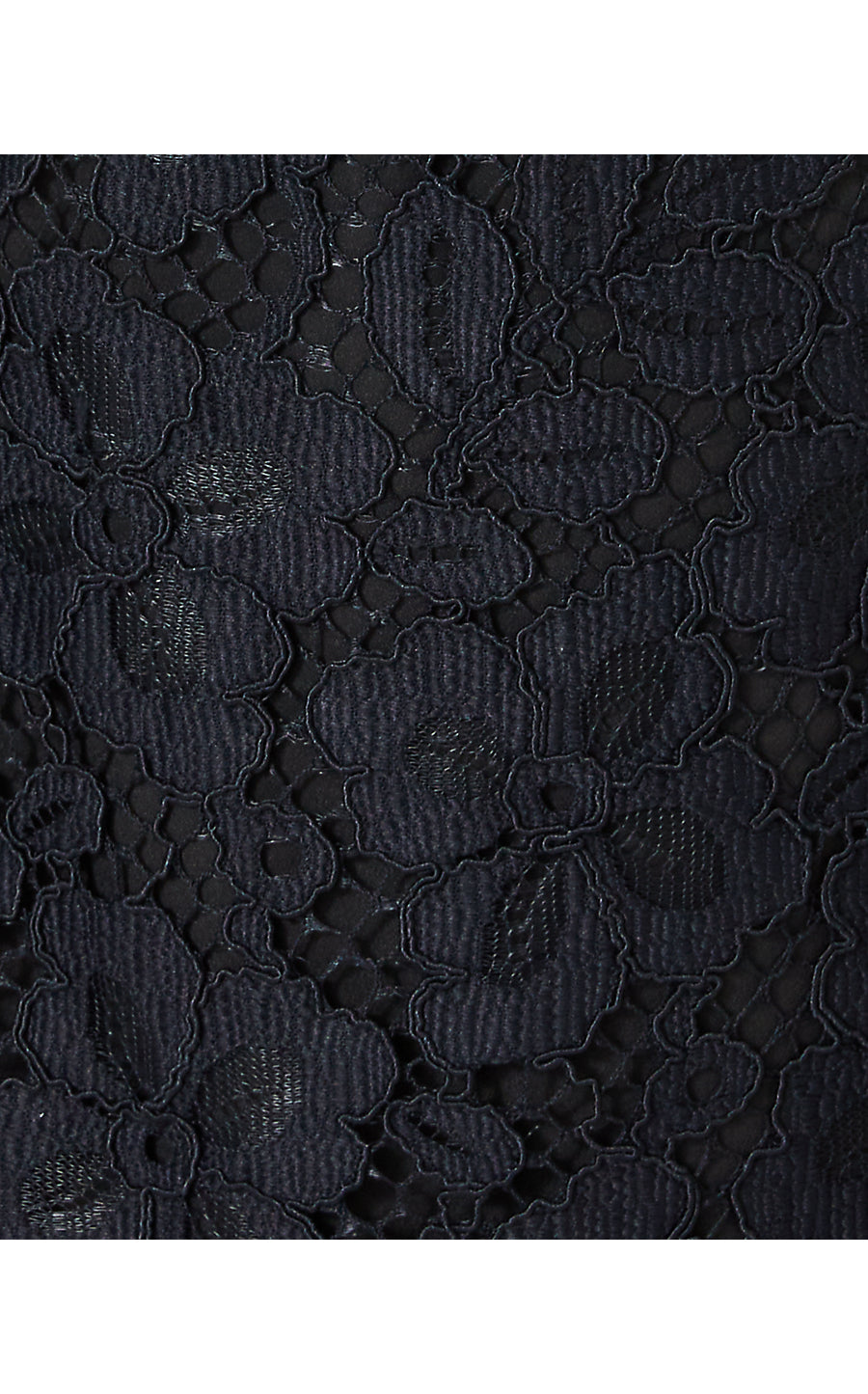 JULI LACE ROMPER, NOIR FLORA CORDED LACE