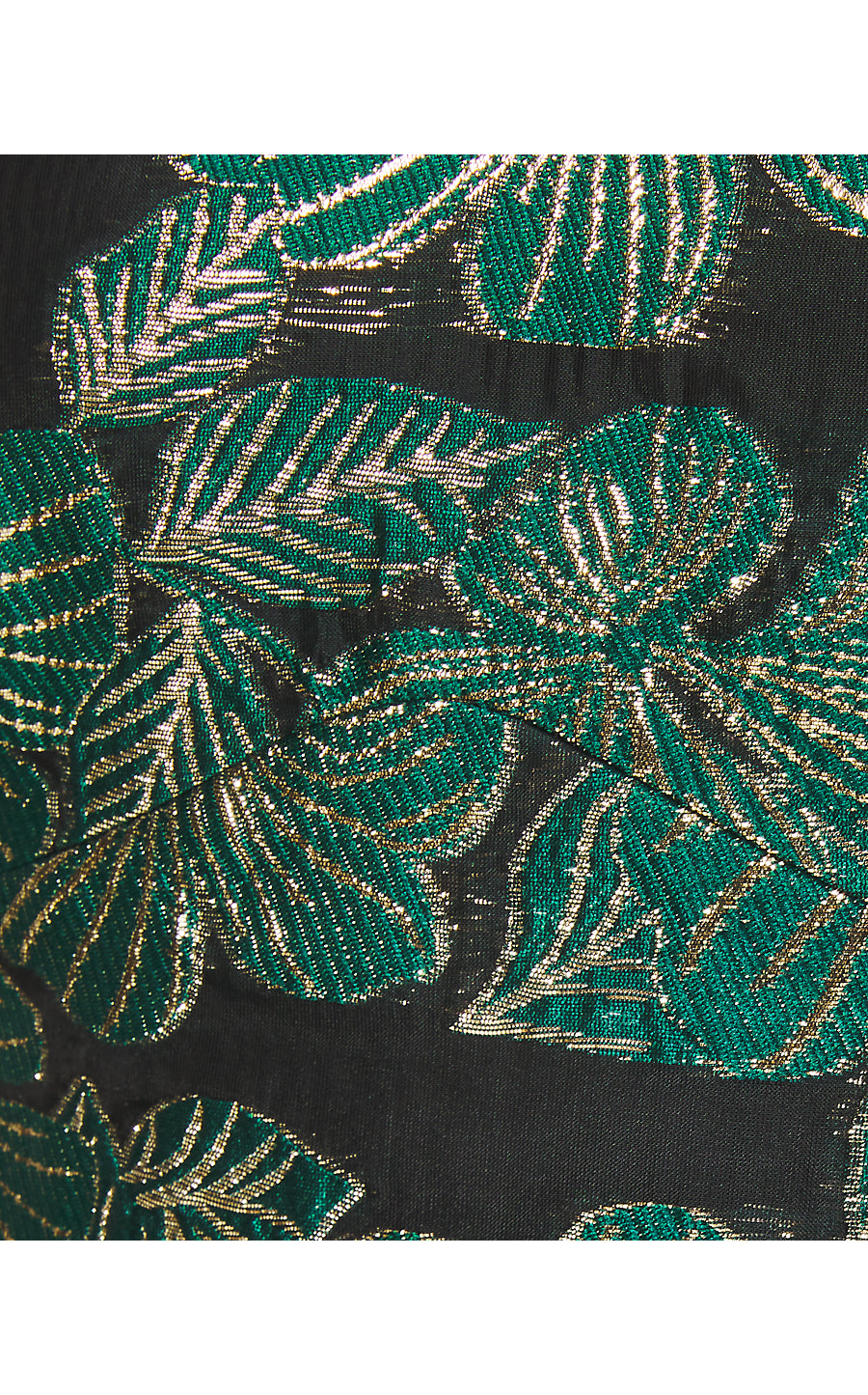 STEPHANIE TOP, NOIR ENCHANTED EVENING ORGANZA BROCADE