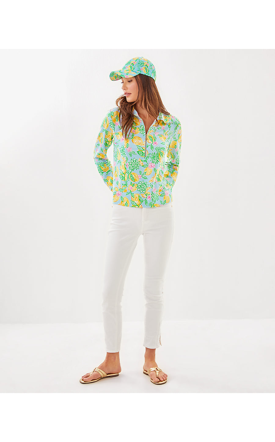 ELENI UPF 50+ PULLOVER, BLUETTE MAKE LEMONADE