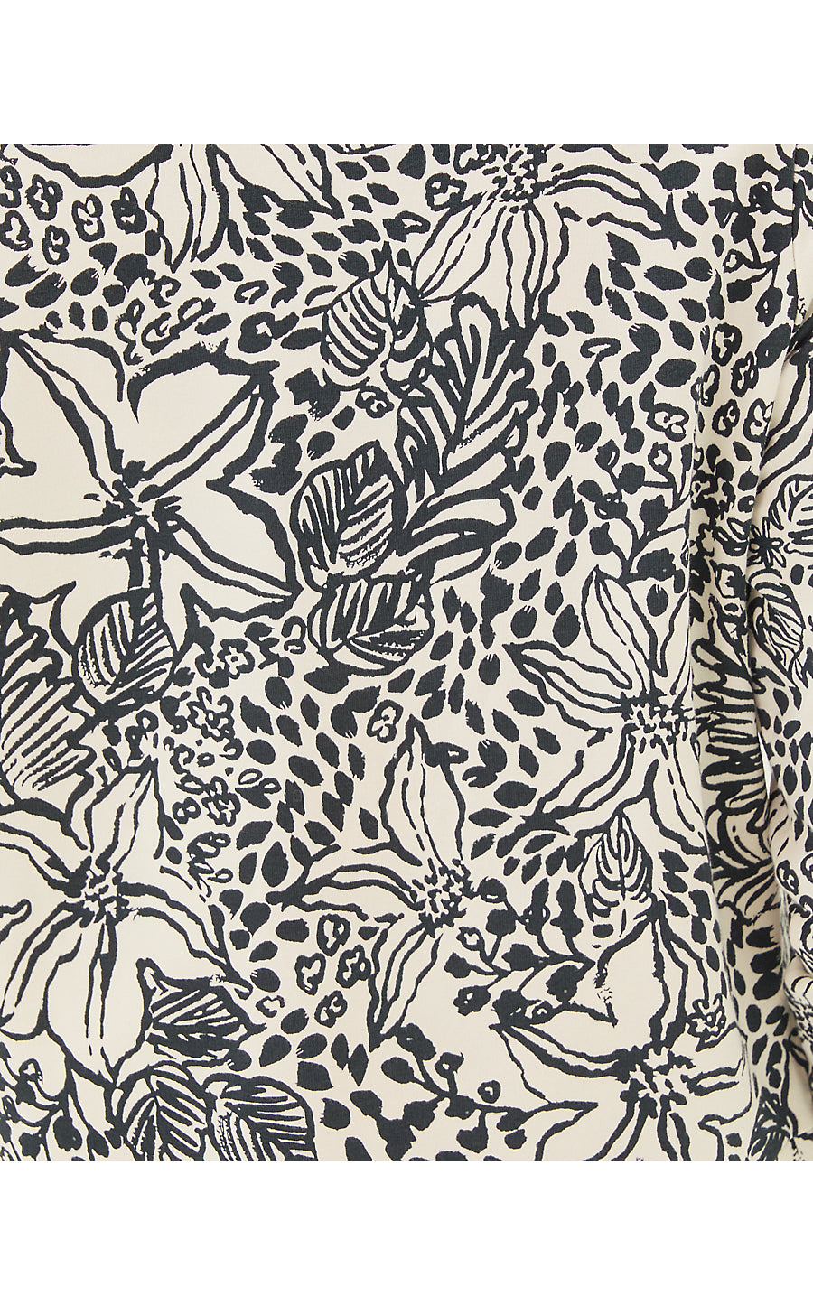 ELENI UPF 50+ PULLOVER, ONYX LOTS TO SPOT