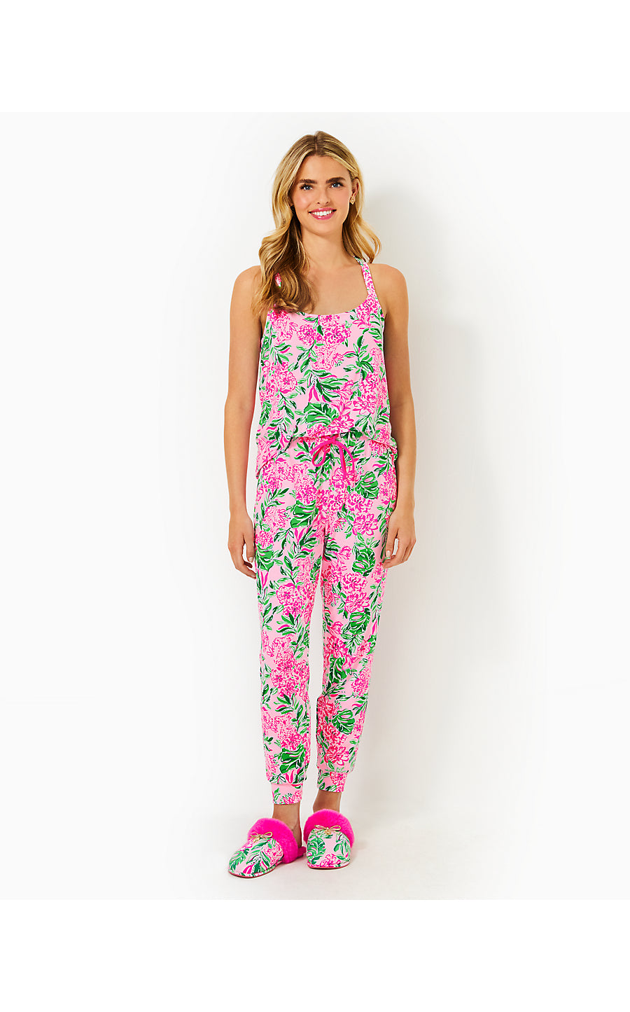 KADDE PJ TOP, CONCH SHELL PINK KOALA LA LA