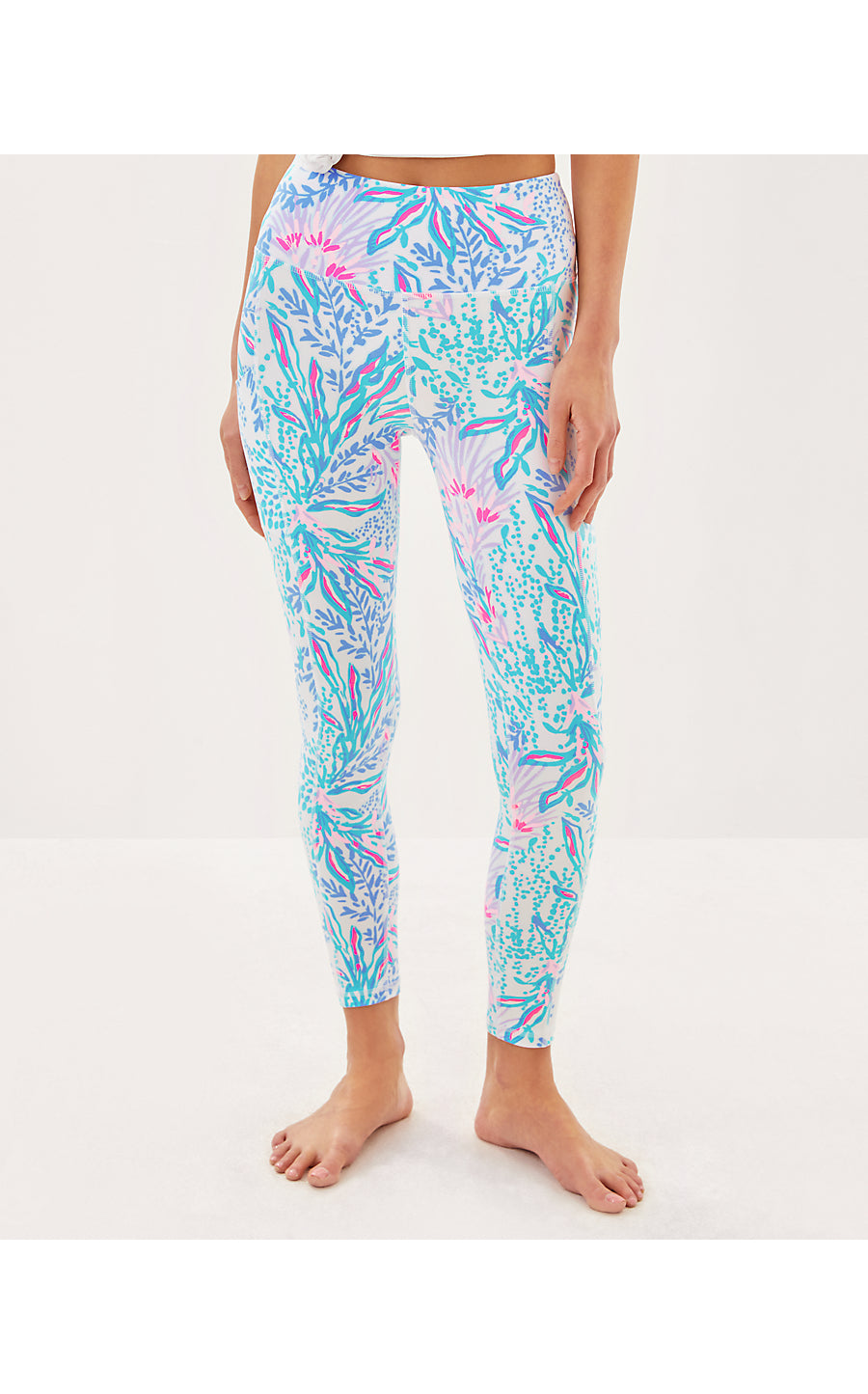 WEEKENDER HIGH RISE LEGGING, MULTI VIA DEL MAR