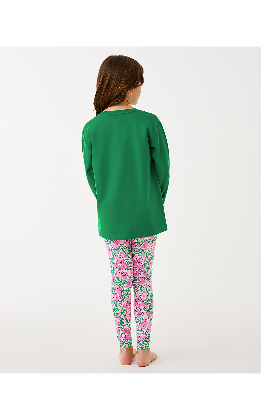 MINI BALLAD SWEATSHIRT, MULTI DECK THE PALMS EMBROIDERY CHILDRENS