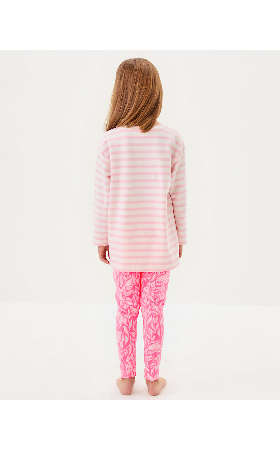MINI BALLAD SWEATSHIRT, PINK MUSE X RESORT WHITE MAKE LIMEADE EMBROIDERY CHILDRENS