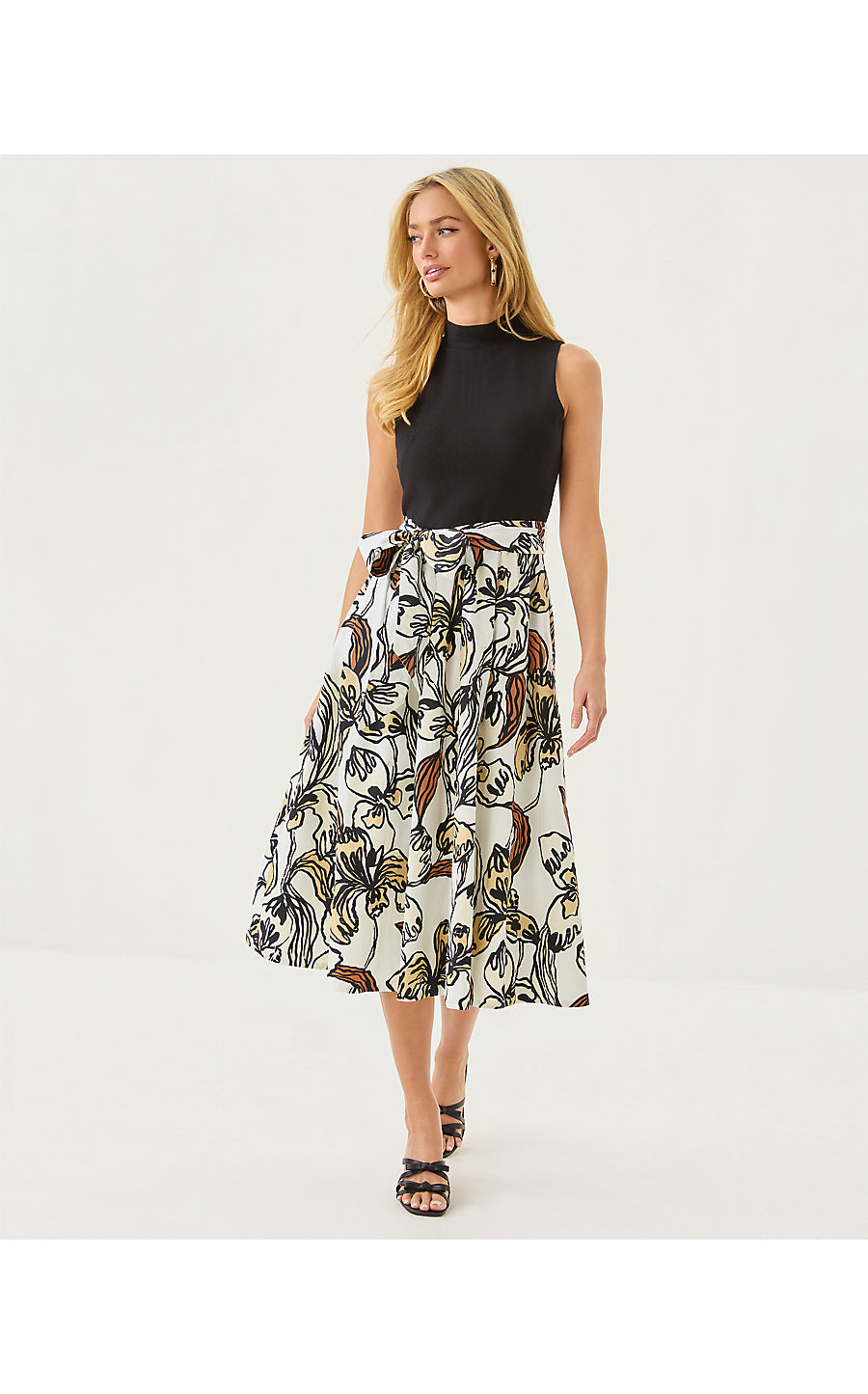 PRIMA MIDI DRESS, COCONUT OVERSIZED IRISISTABLE