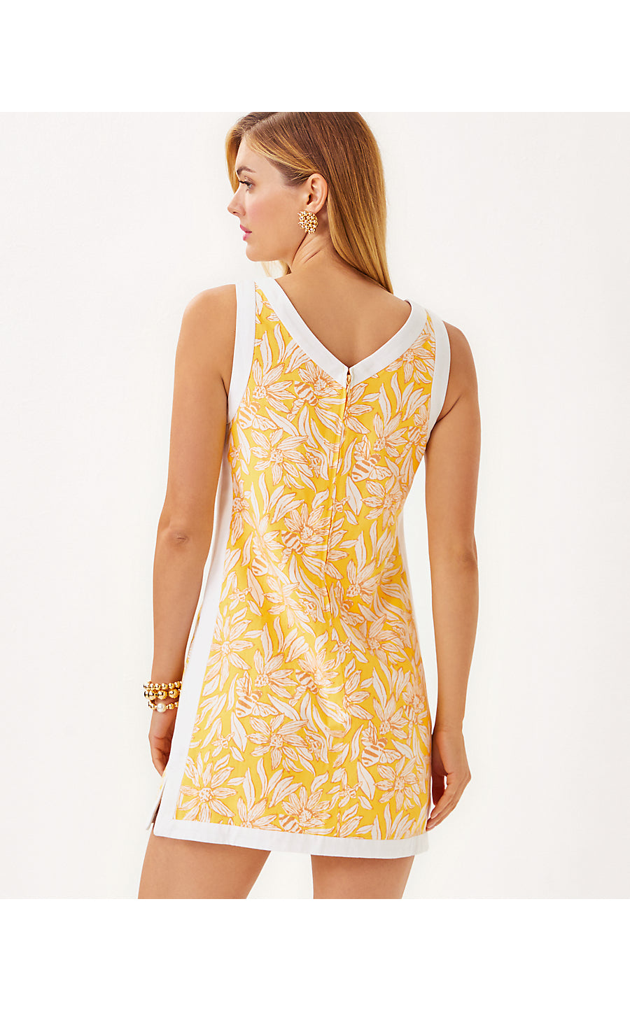 ELEANORA SHIFT ROMPER, HONEYCOMB HIDEAWAY HONEYCOMB
