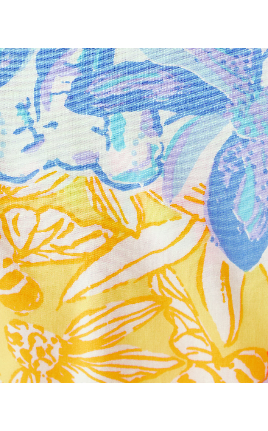 BECKLER STRETCH SHIFT, MULTI BRIGHT DELIGHT PATCH