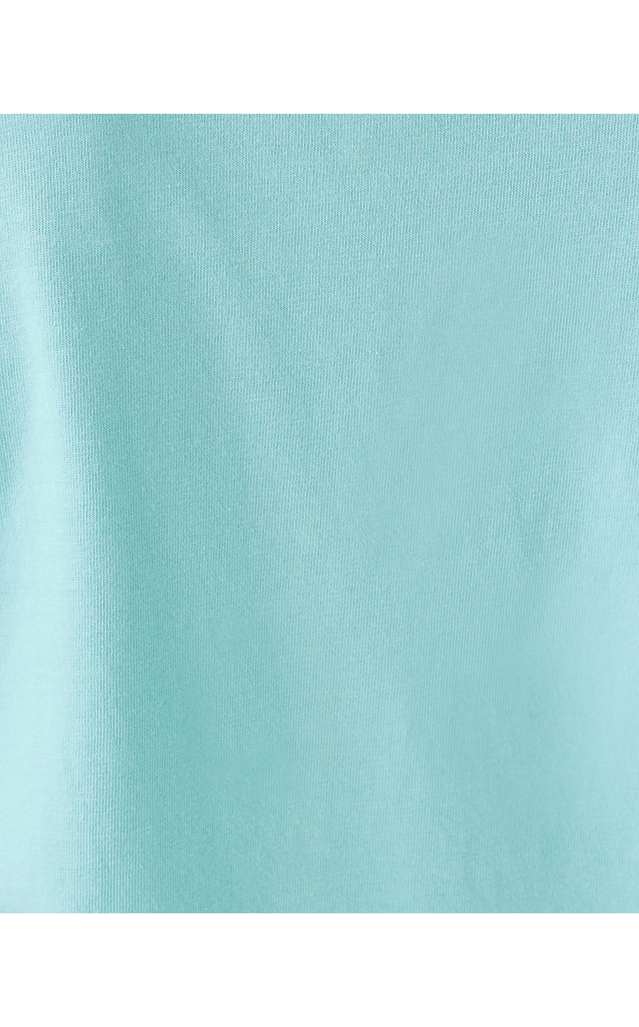 CLAIRMONT TRIMMED KNIT TOP, FRESH WATER BLUE