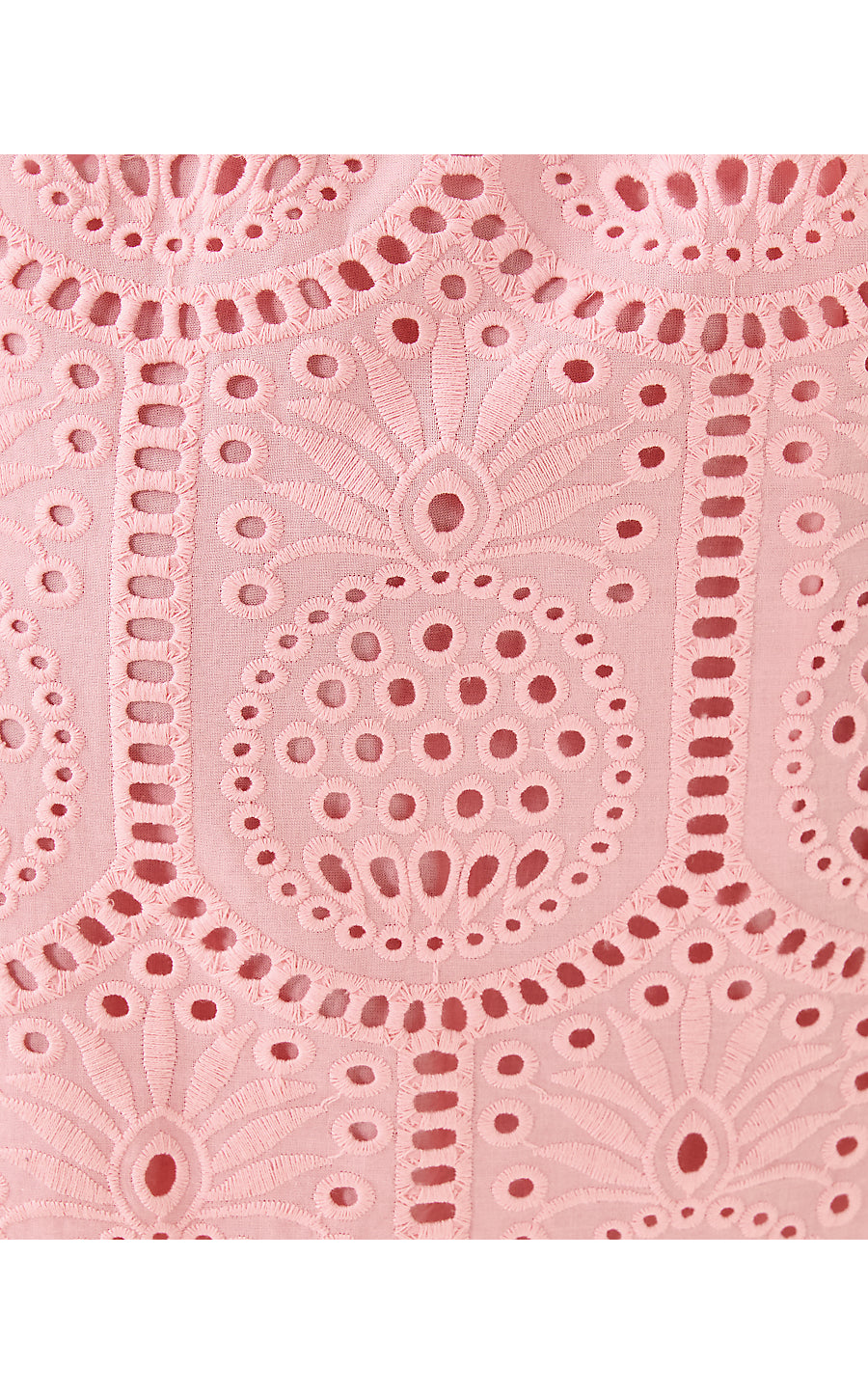 EIRA MIDI SHIRTDRESS, PINK MUSE PINEAPPLE TILE EYELET