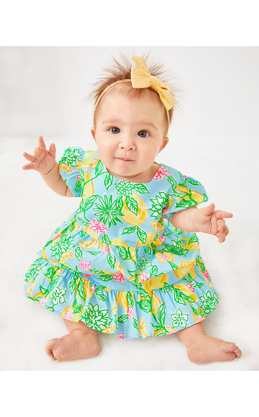 LOU LOU INFANT DRESS, BLUETTE MAKE LEMONADE