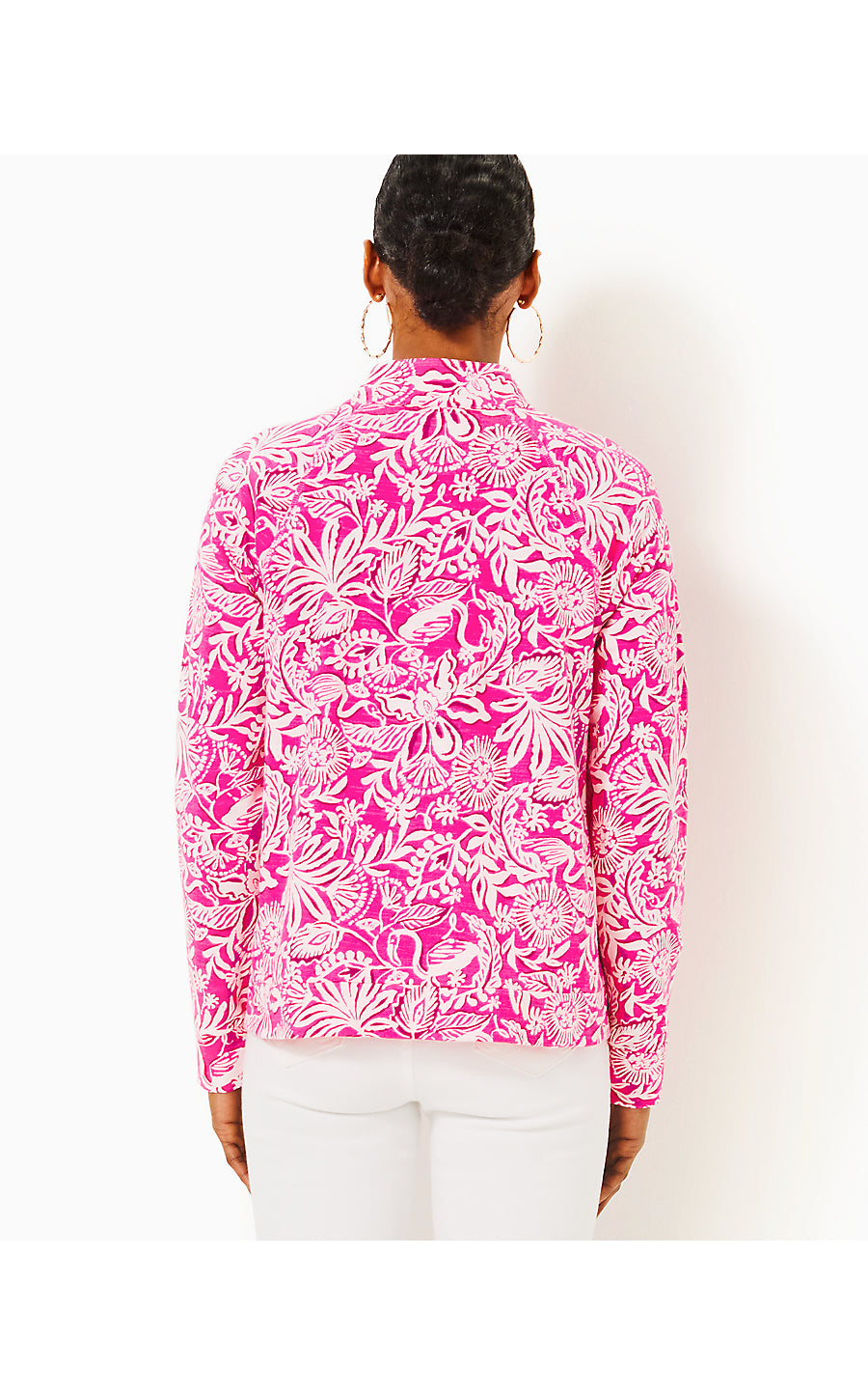 ASHLEE PULLOVER, PASSION FRUIT PINK ABSOLUTELY FLAMAZING