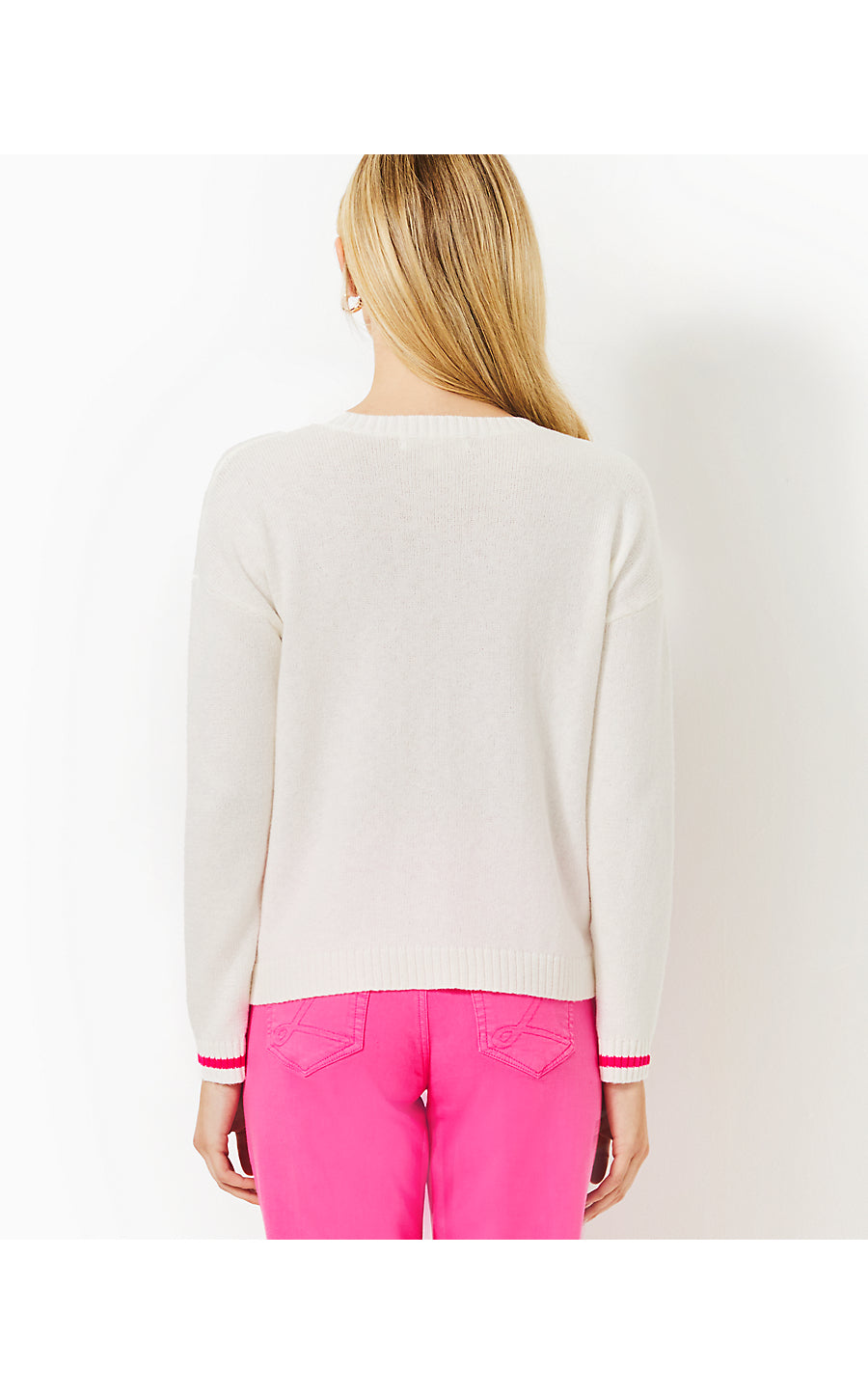 PIPPY SWEATER, COCONUT LOVE ALWAYS EMBROIDERY