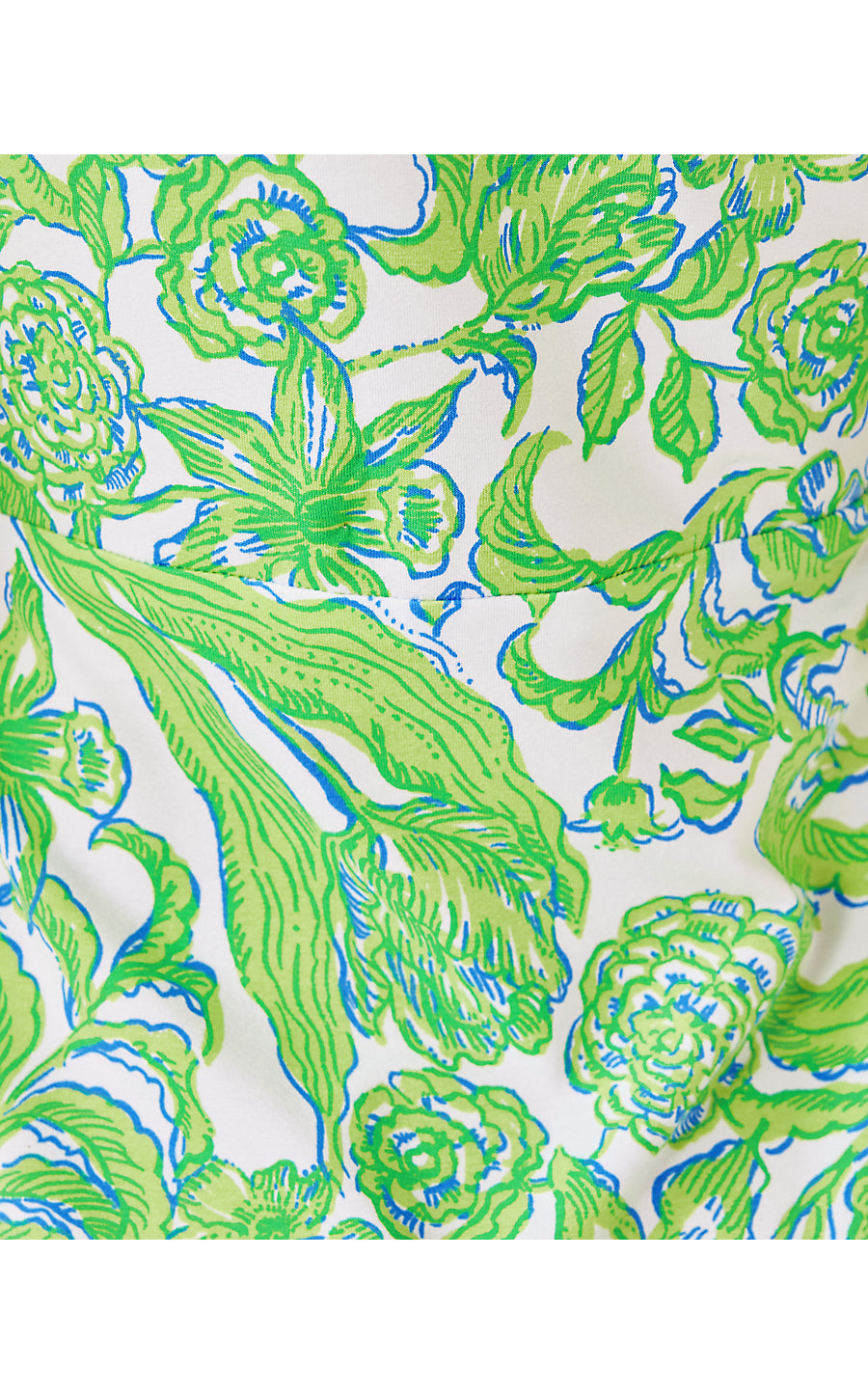 SHAW DRESS, RESORT WHITE DAFFODIL HILL