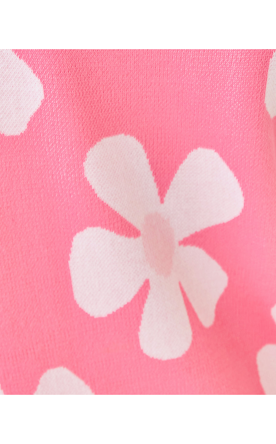 TENSLEY SWEATER, ROUSSEAU PINK IN BLOOM FLOWER JACQUARD