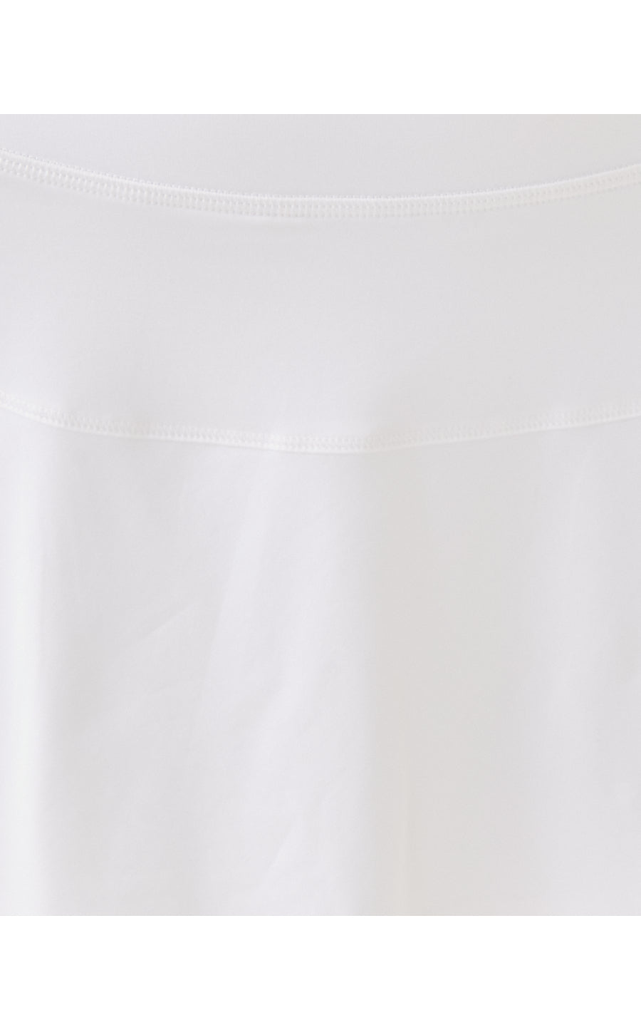 GAME POINT SKIRTED HIGH RISE MIDI LEGGING, RESORT WHITE