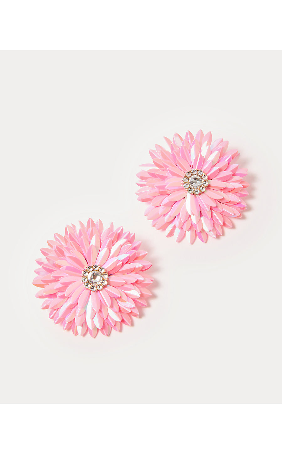 SLICE OF SUNSHINE EARRINGS, ROUSSEAU PINK