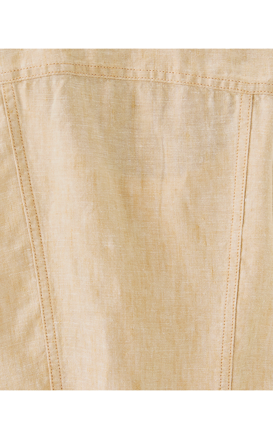 SEASPRAY LINEN JACKET, WICKER TAN X RESORT WHITE