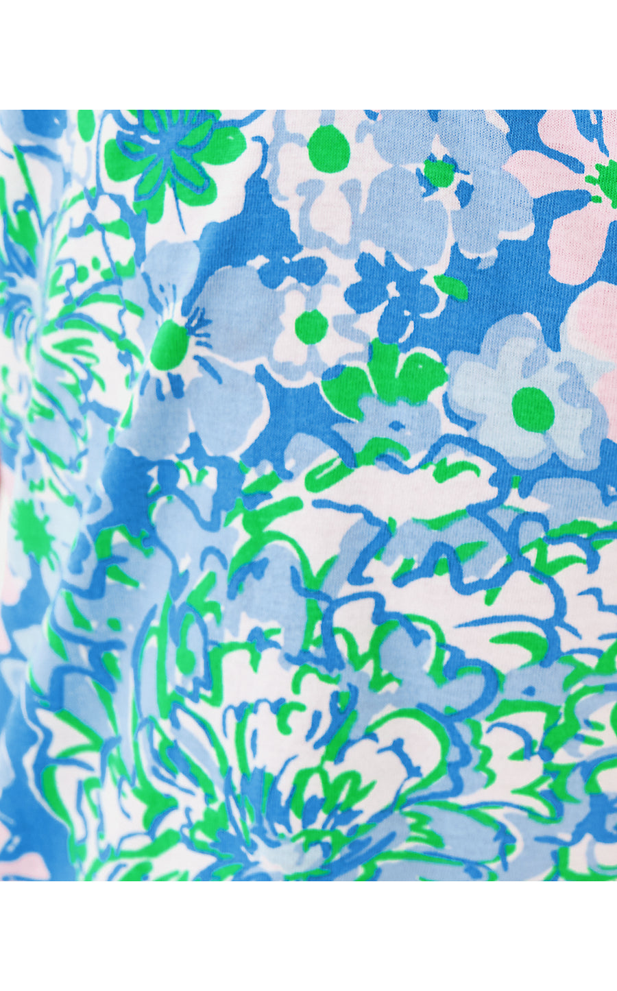 MINI ALDEN DRESS, SUNWASHED BLUE PLUMES IN BLOOM
