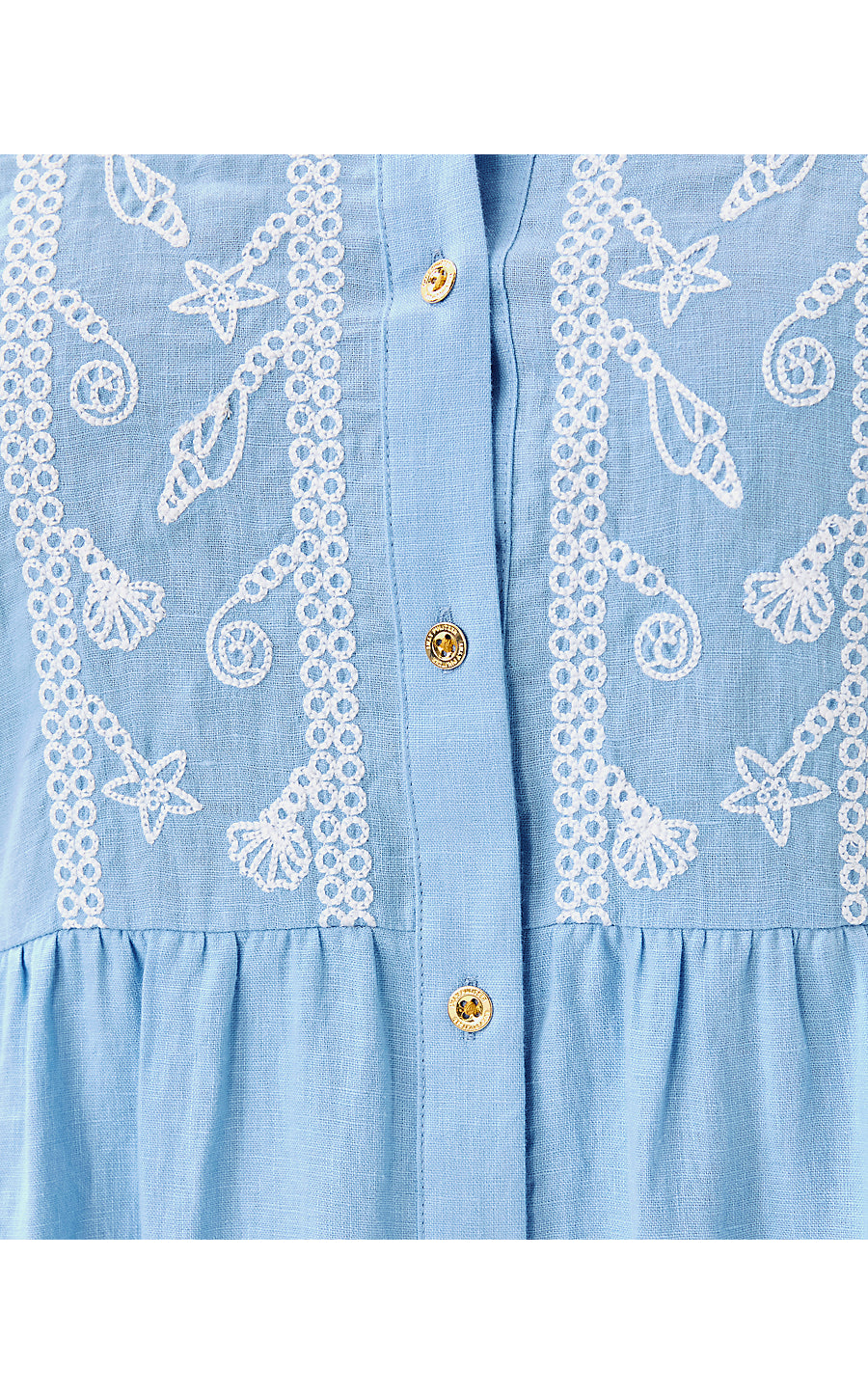 SHAELA DRESS, JACARANDA BLUE