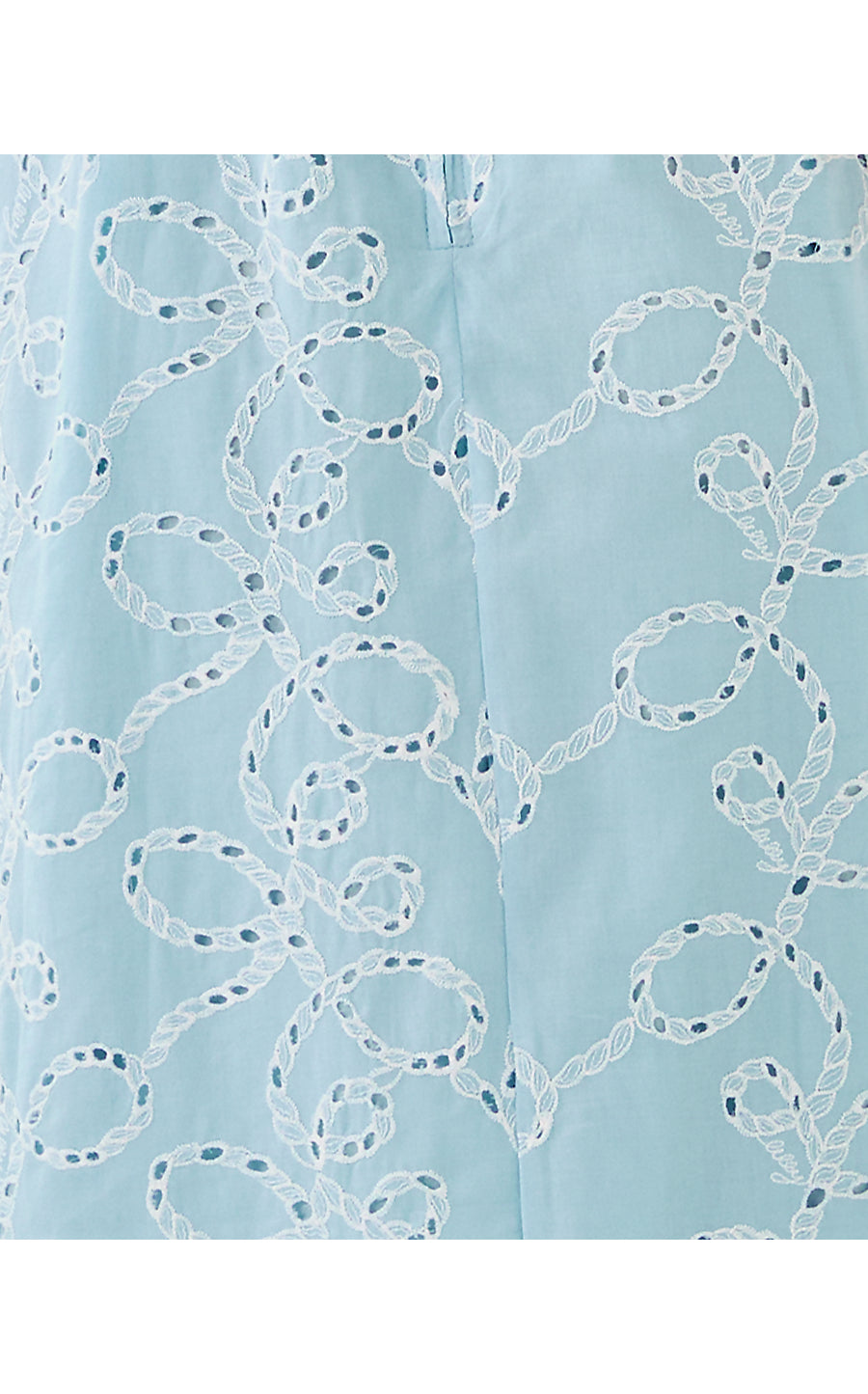 DELLA MIDI DRESS, BLUETTE SAILORS KNOT EYELET