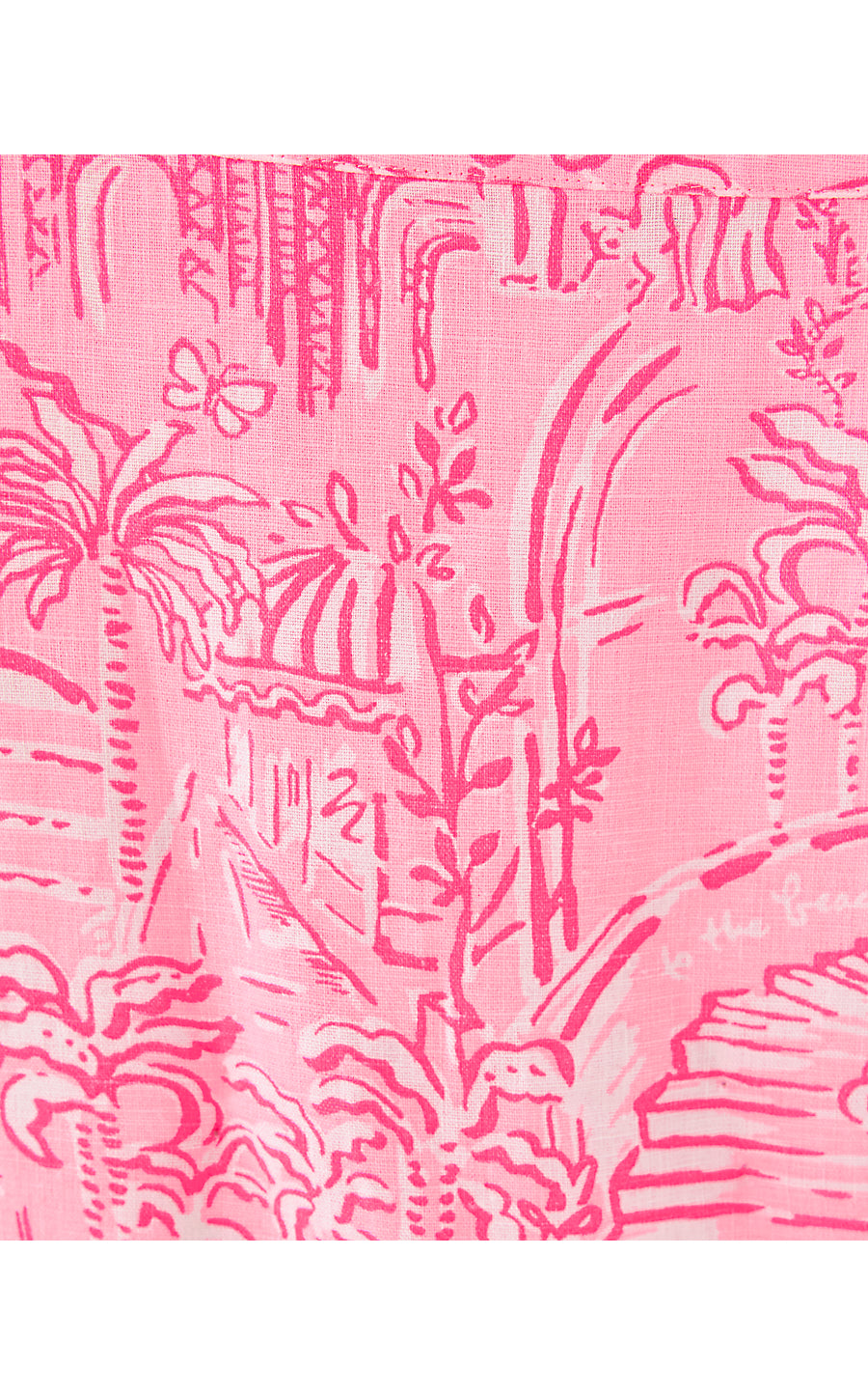 ELLOWYN LINEN DRESS, CONCH SHELL PINK PENNYS PLAYGROUND
