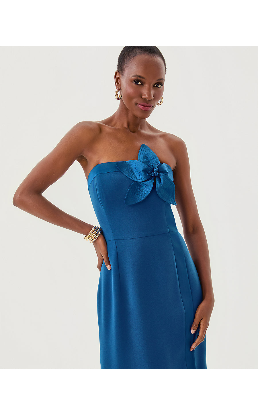 ANASOPHIA MAXI DRESS, STARLIGHT NAVY