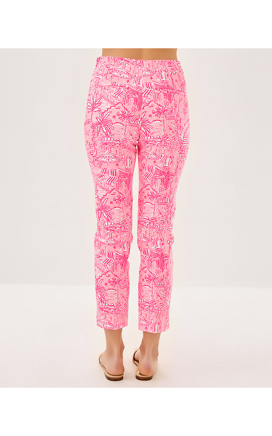NANCEE CROP PANT, CONCH SHELL PINK PENNYS PLAYGROUND