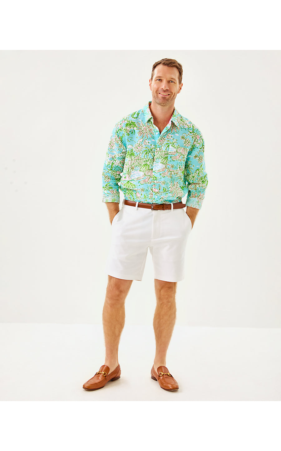 MENS STUFF VOLK STRETCH SHORT, RESORT WHITE