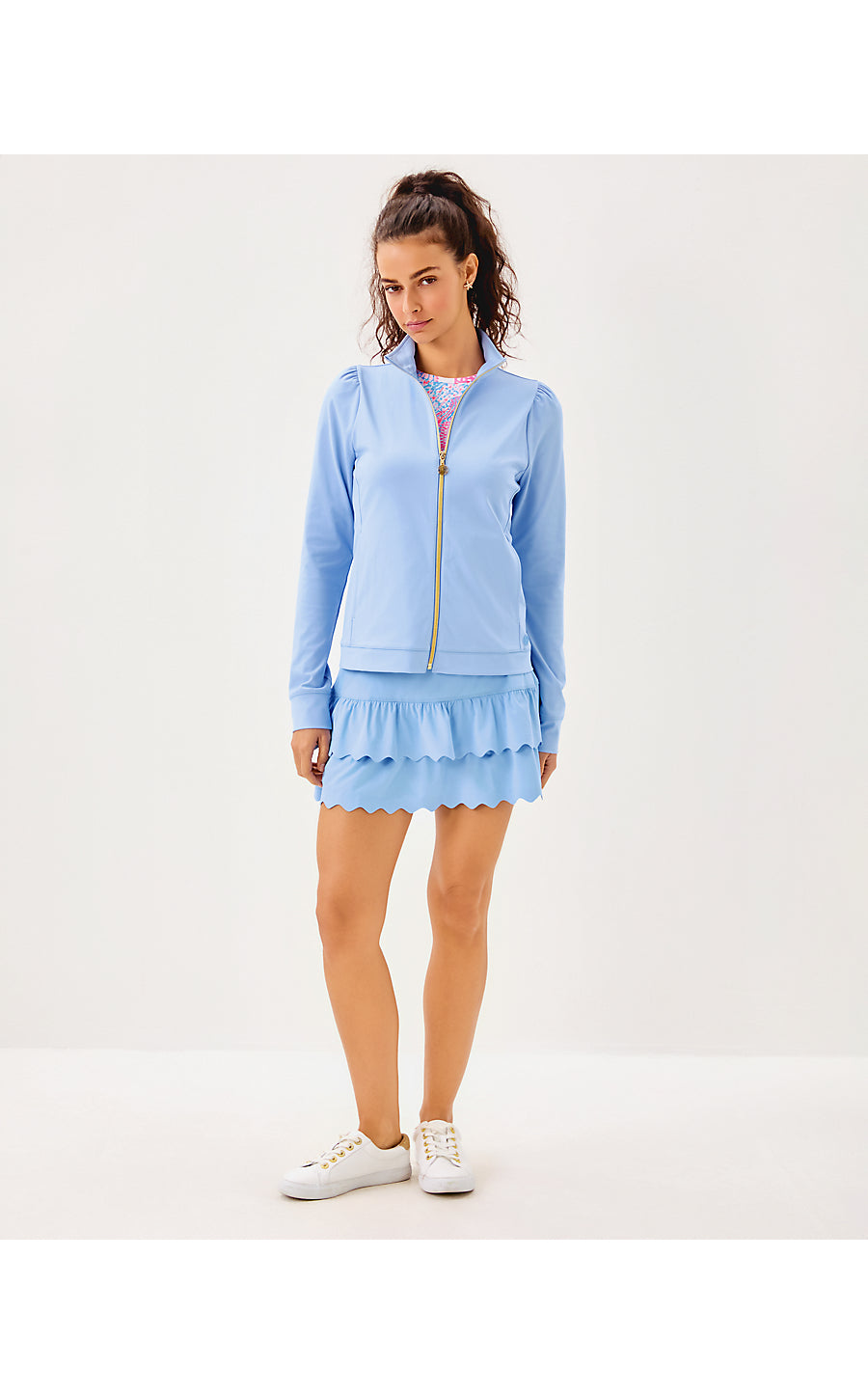 CARAWAY JACKET UPF 50+, JACARANDA BLUE