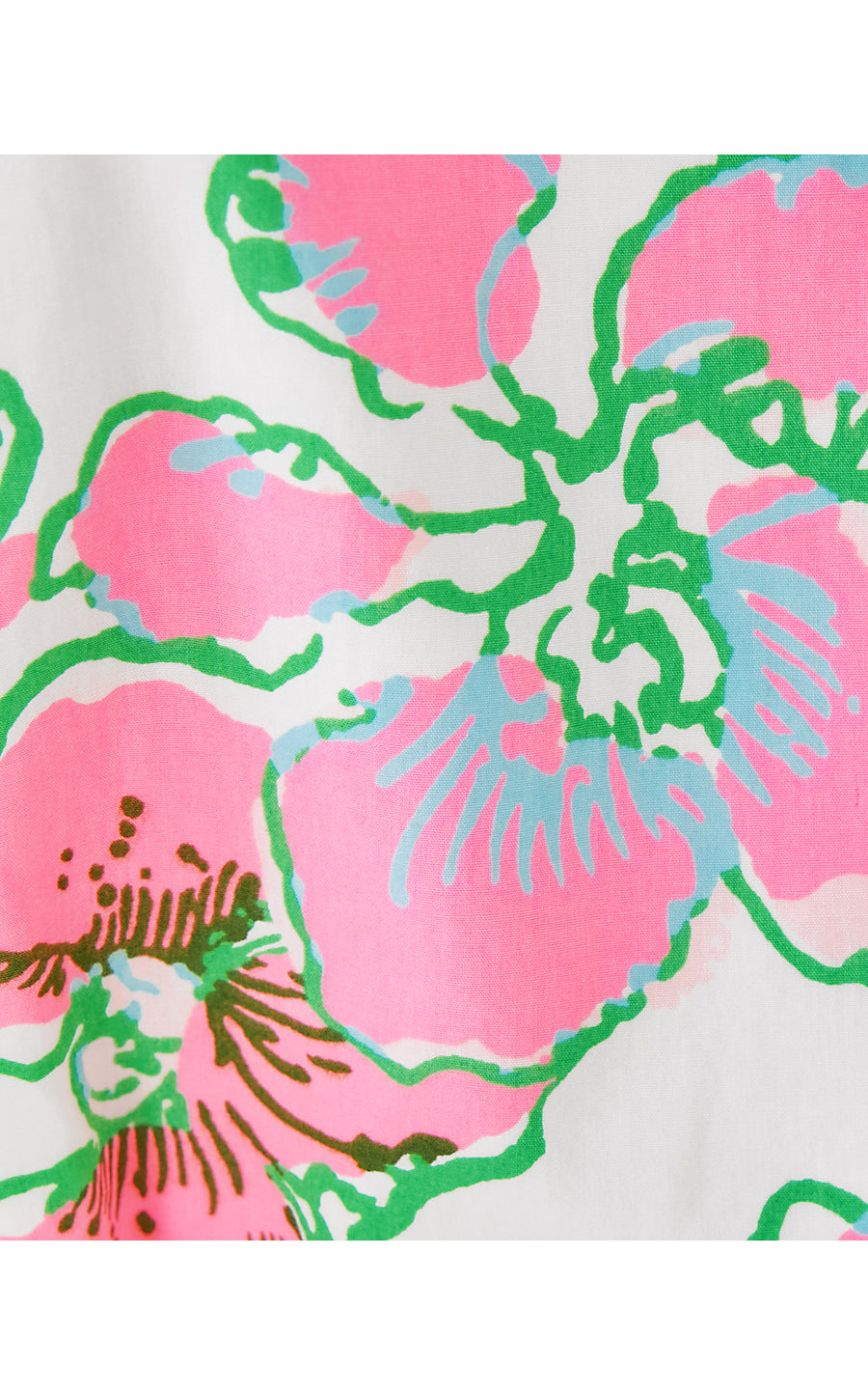 SASHRIA DRESS, MULTI OVERSIZED ORCHIDS ON THE AVENUE ALLOVER