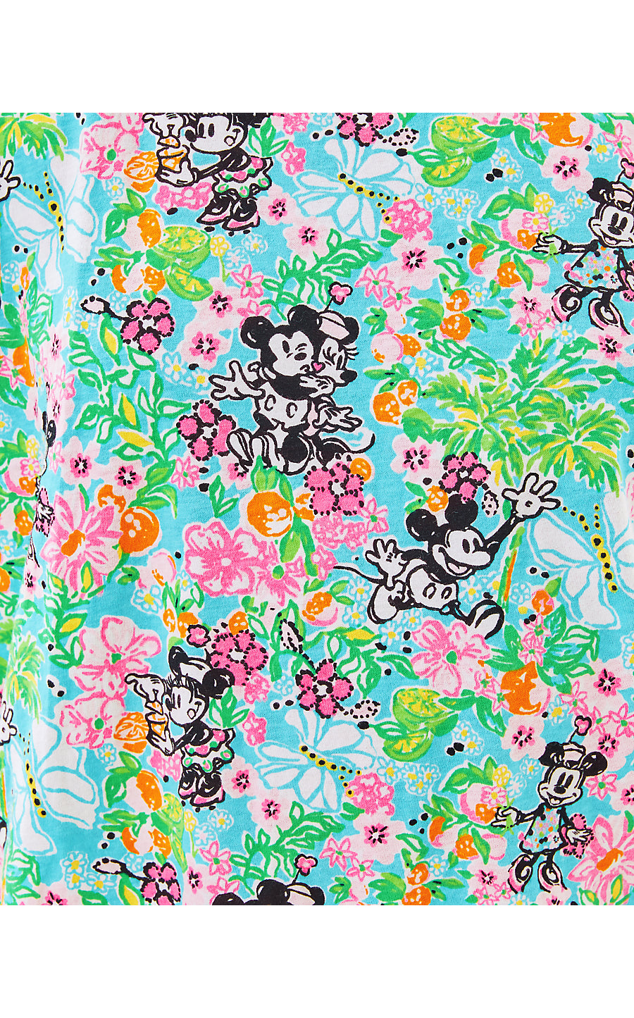 CLAIRMONT TRIMMED KNIT TOP, MULTI LILLY HEARTS DISNEY