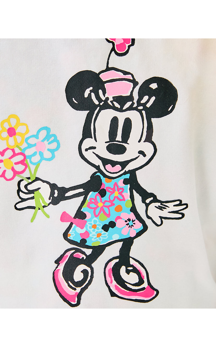 MINI BALLAD SWEATSHIRT, MULTI LILLY HEARTS DISNEY GRAPHIC CHILDRENS