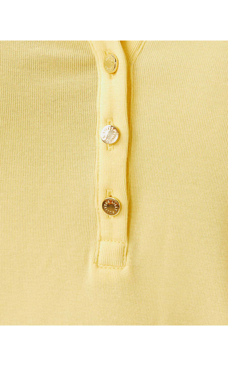 RONSON KNIT TOP, FINCH YELLOW